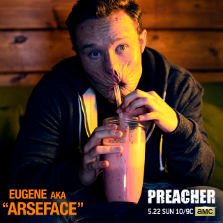 Illustration for article titled AMC’s Preacher shows off its Arseface
